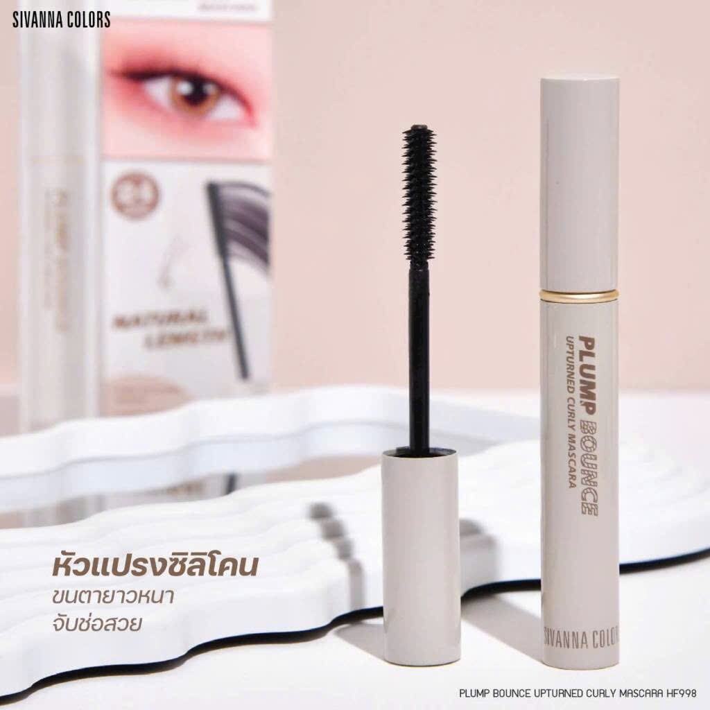 Mascara Cong & Dài Mi Thái Sivanna Plump mascara chuốt mi thần thánh kéo sợi mi siêu dài thương hiệu