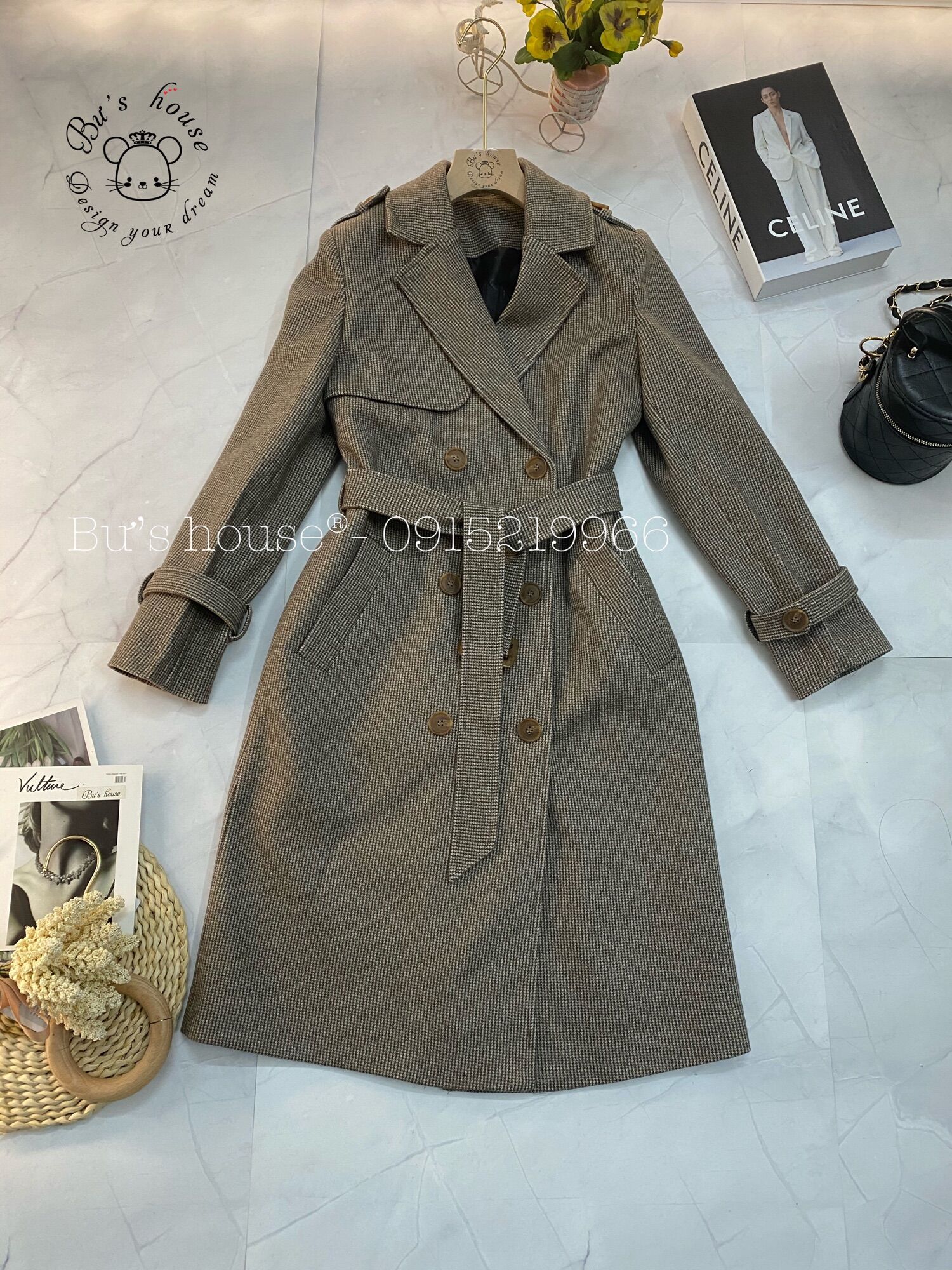 ÁO DẠ NỮ TRENCH COAT BH06