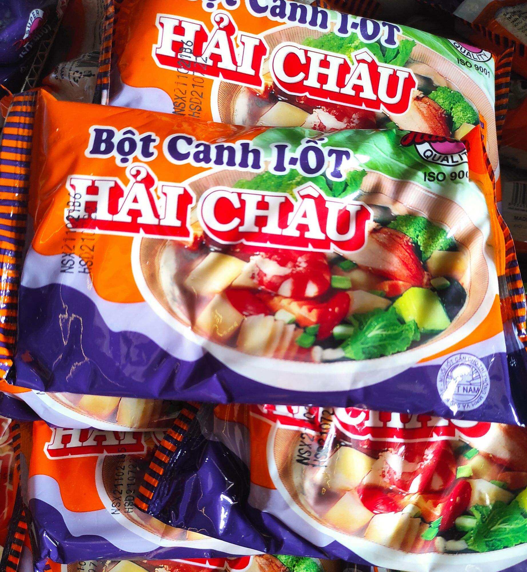 Combo 10 gói bột canh iot Hải Châu 190g/1 gói