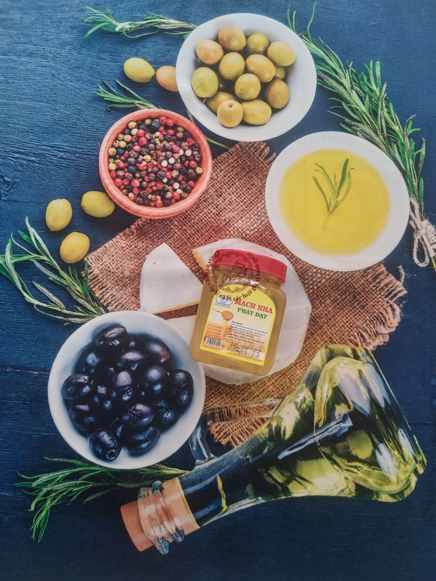 Mạch nha Phát Đạt 250gr-500gr-1kg