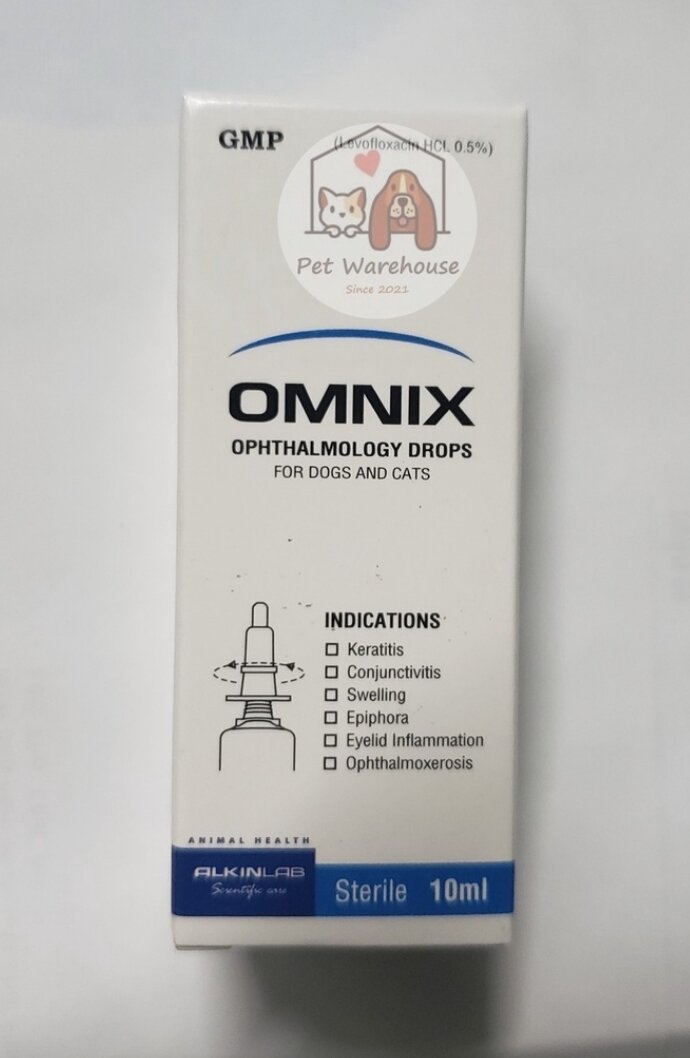Nhỏ mắt Omnix dành cho thú cưng 10ml