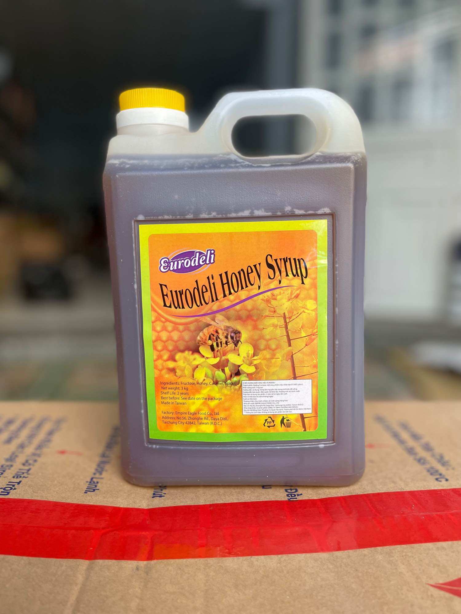 Mật Ong 3Kg Eurodeli