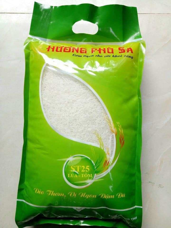 Gạo ST25 Lúa Tôm Hương Phù Sa 5kg