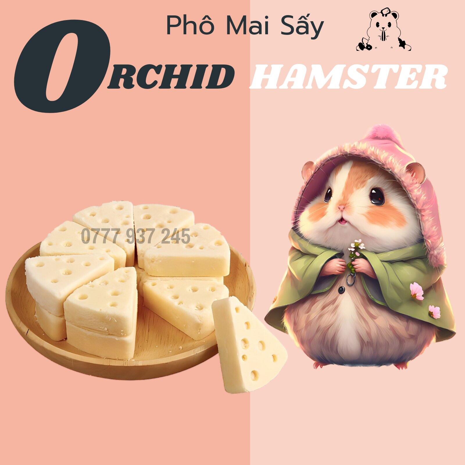 Phô mai sấy yee thức ăn hamster - sóc - thỏ - pet nhỏ