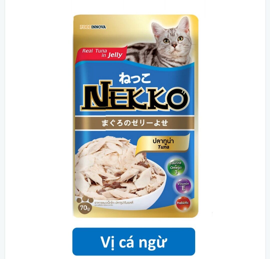 Pate Nekko Tuna in Jelly 70g