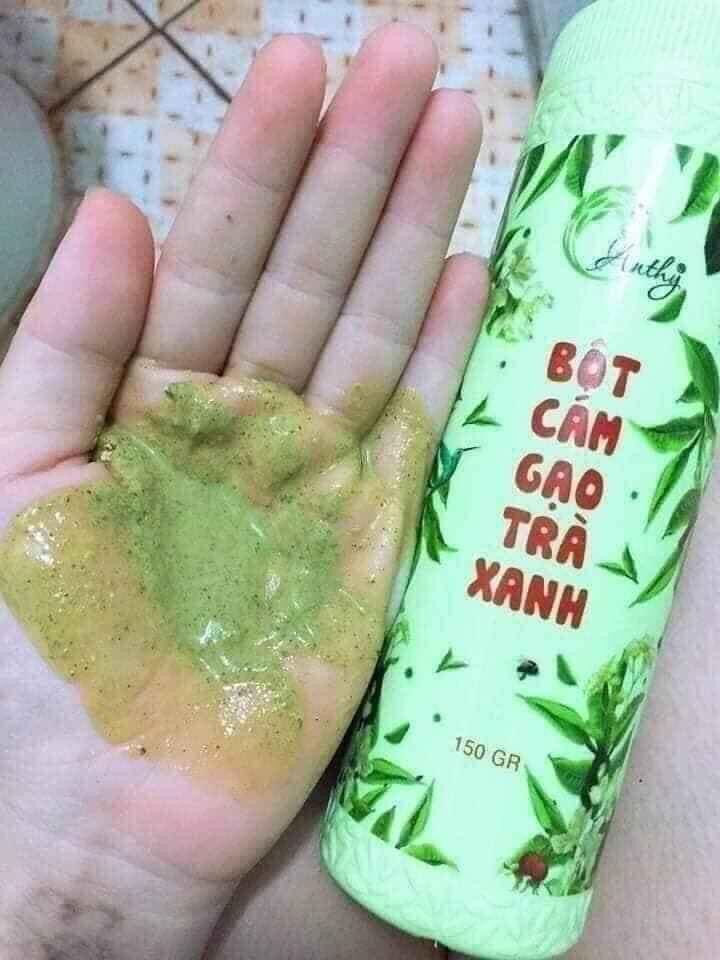 Bột Cám Gạo Trà Xanh AnThy ( Date mới )