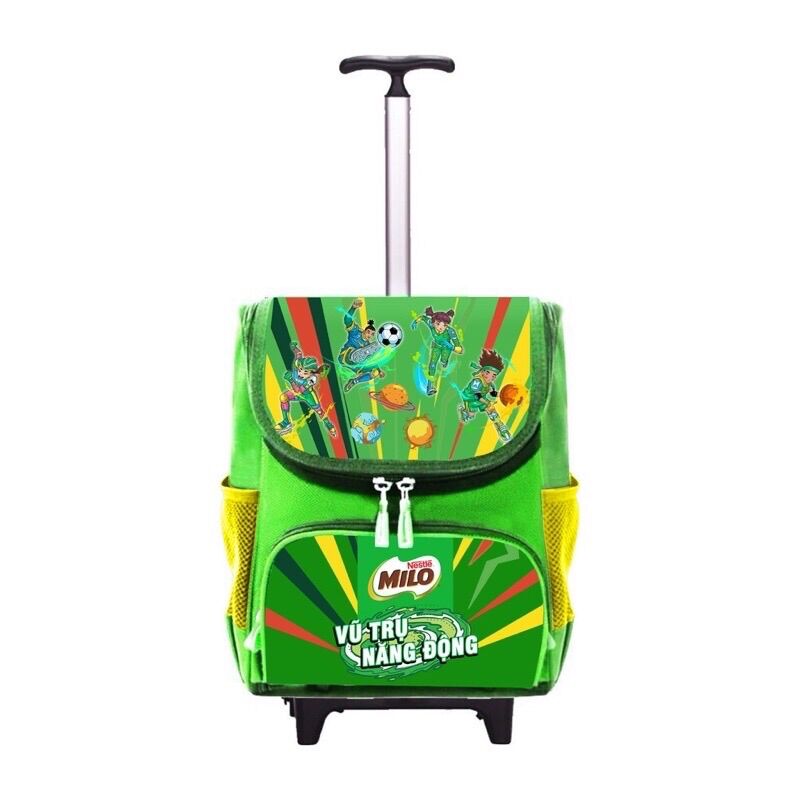 Balo có cầm kéo cho học sinh tiểu học hàng khuyến mãi từ sữa milo