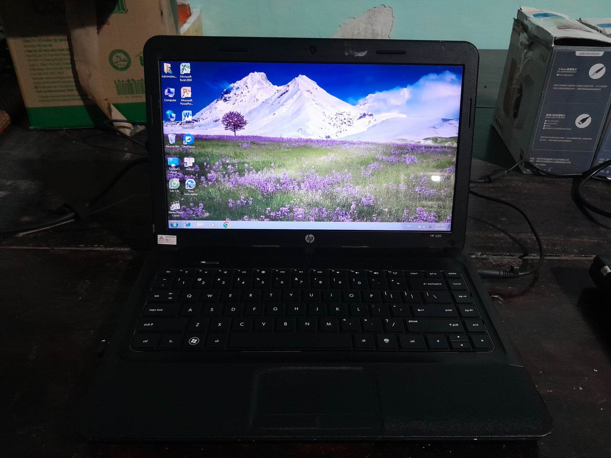Thanh lý Laptop HP 450 , core I3, ram 4G, ô cứng 120G, Giá bán 1,4 triệu. Giá 1,400,000 Đồng*Miễn phí vận chuyển