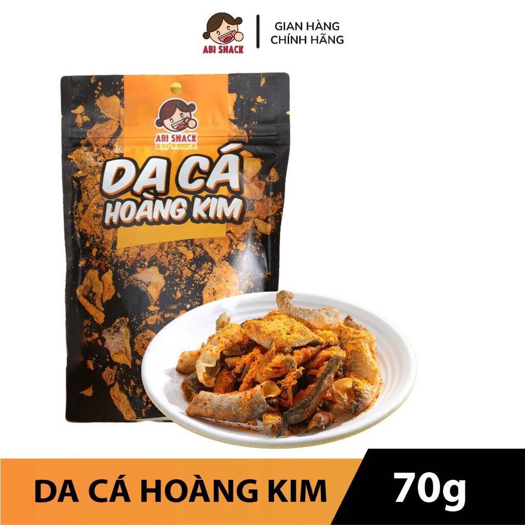 Da cá trứng muối - Da cá phô mai Abisnack