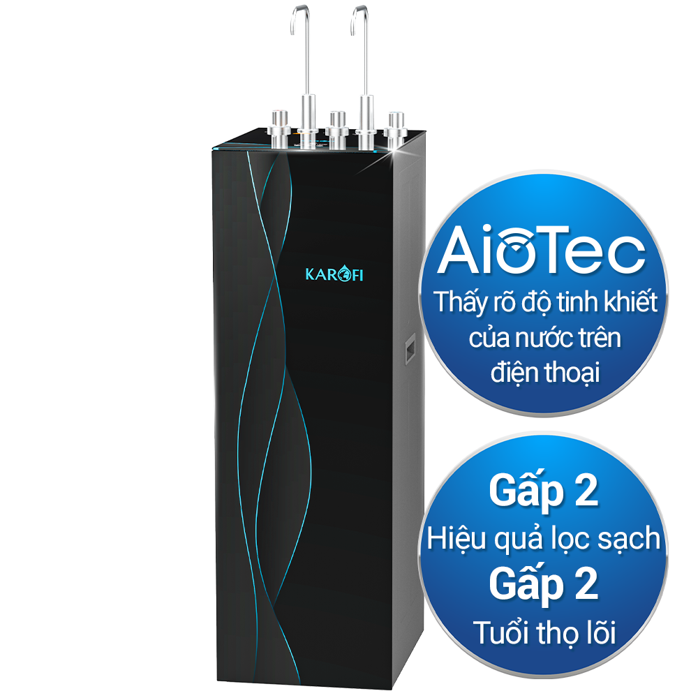 MÁY LỌC NƯỚC KAROFI KAD X68 Nóng lạnh nguội, 11 cấp lọc ( có hỗ trợ lắp đặt Bình Dương, Tp HCM, Biên hoà)