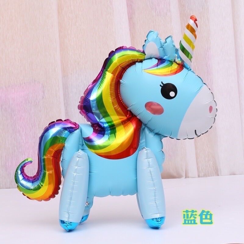 Bóng ngựa pony 4D trang trí sinh nhật, party