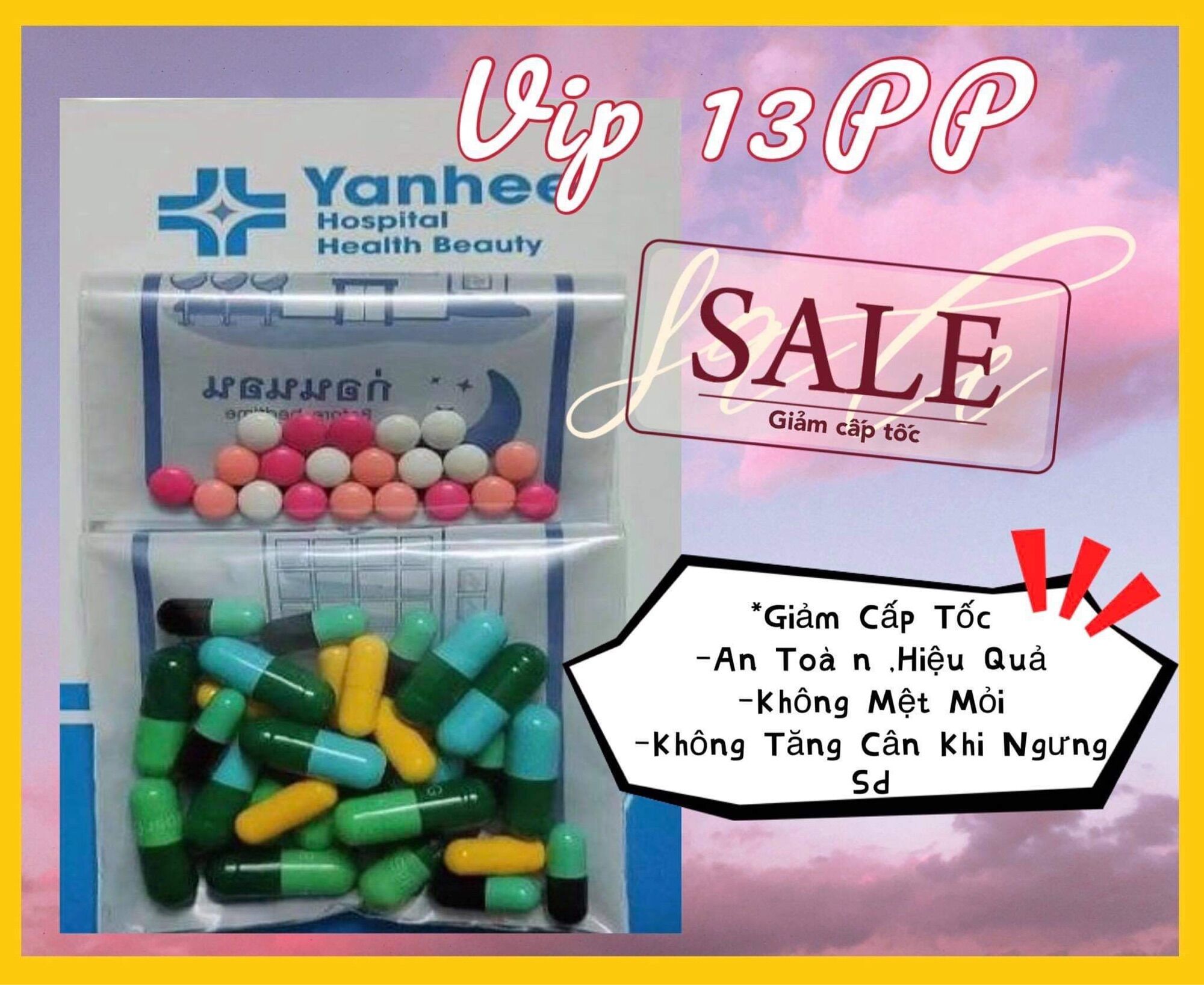 Giảm cân vip 13PP PLUS