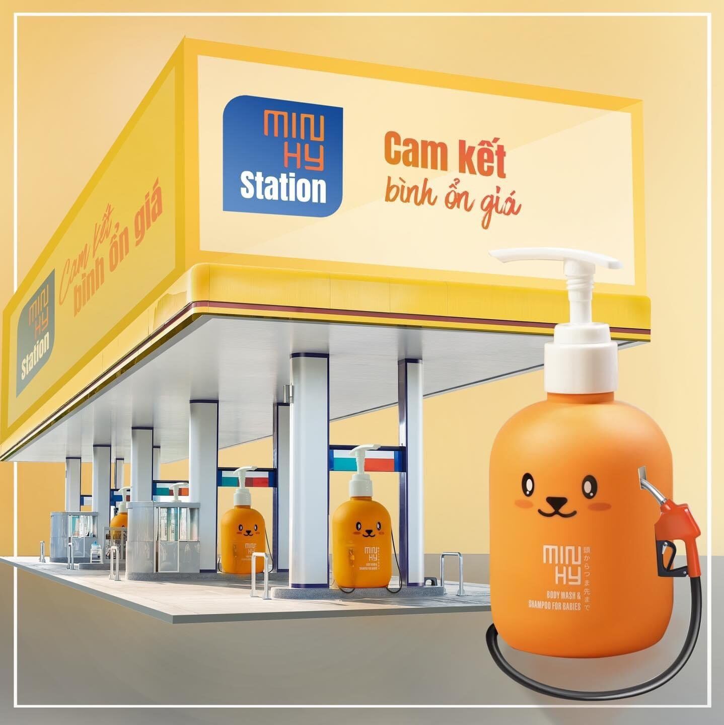 Sữa Tắm Gội Trẻ Em Minhy