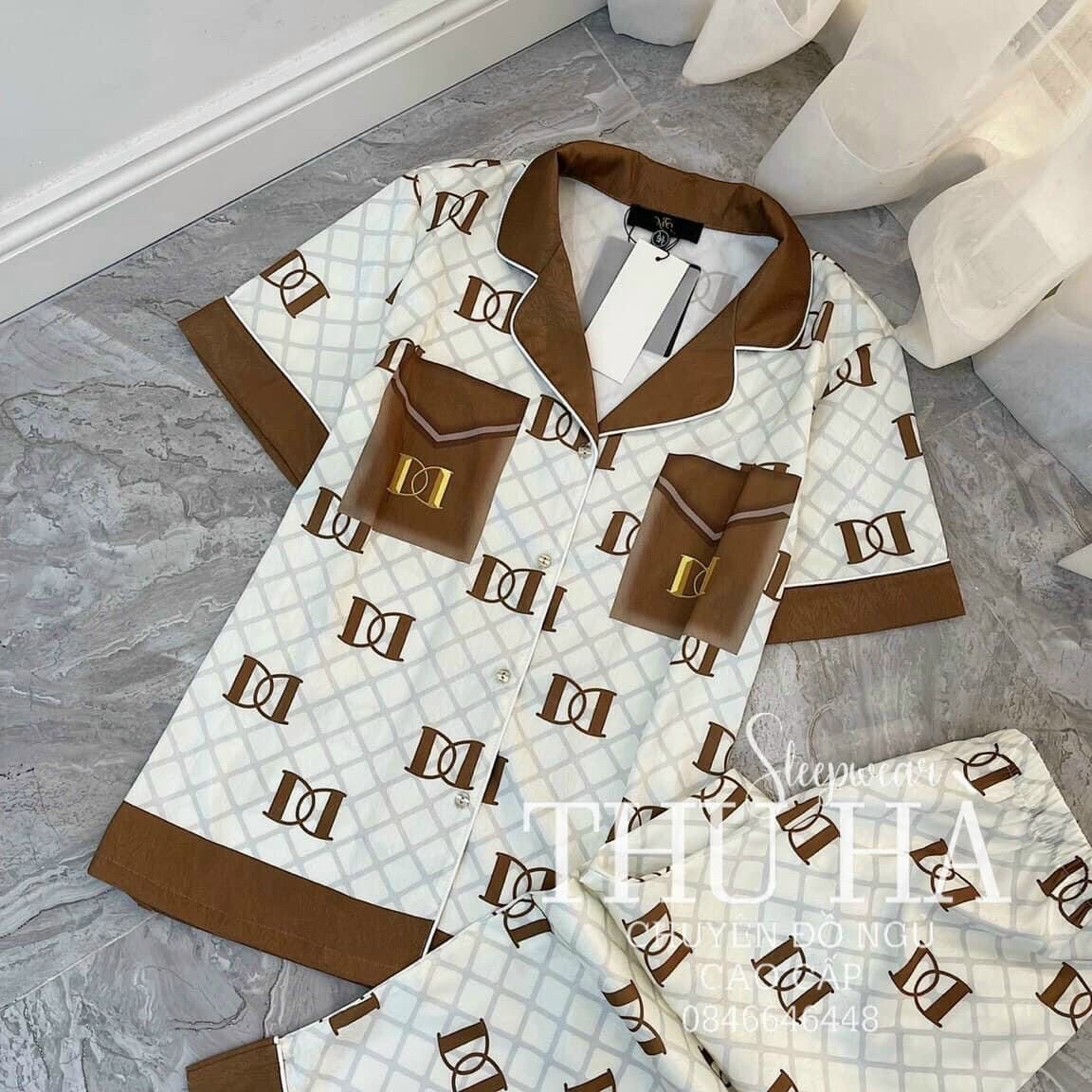 Bộ Pyjama Lụa QC Cao Cấp siêu sang siêu đẹp