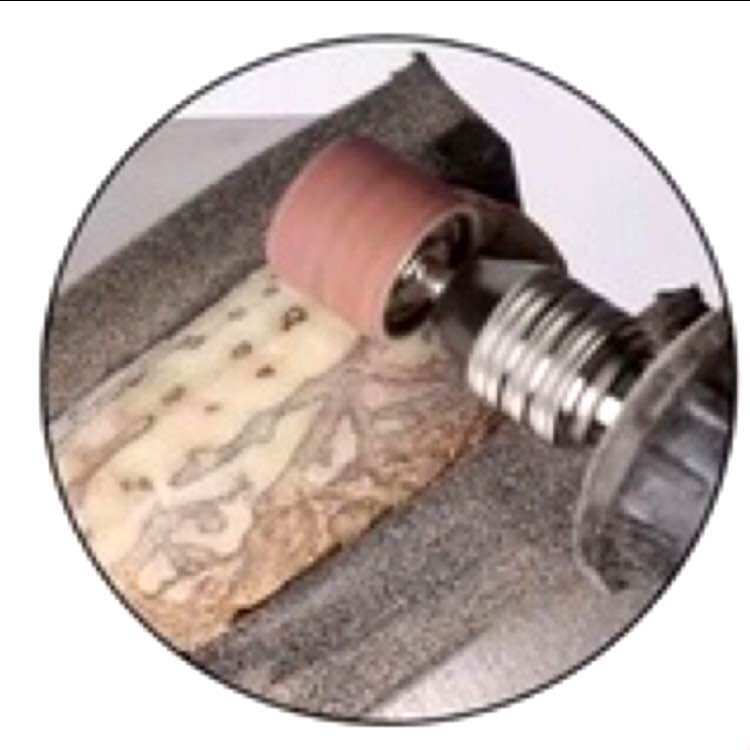 Trục su giữ nhám đầu 6.35mm cán 3.17mm