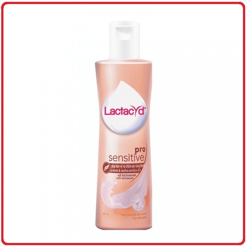 DUNG DỊCH VỆ SINH PHỤ NỮ LACTACYD CHAI 250ML