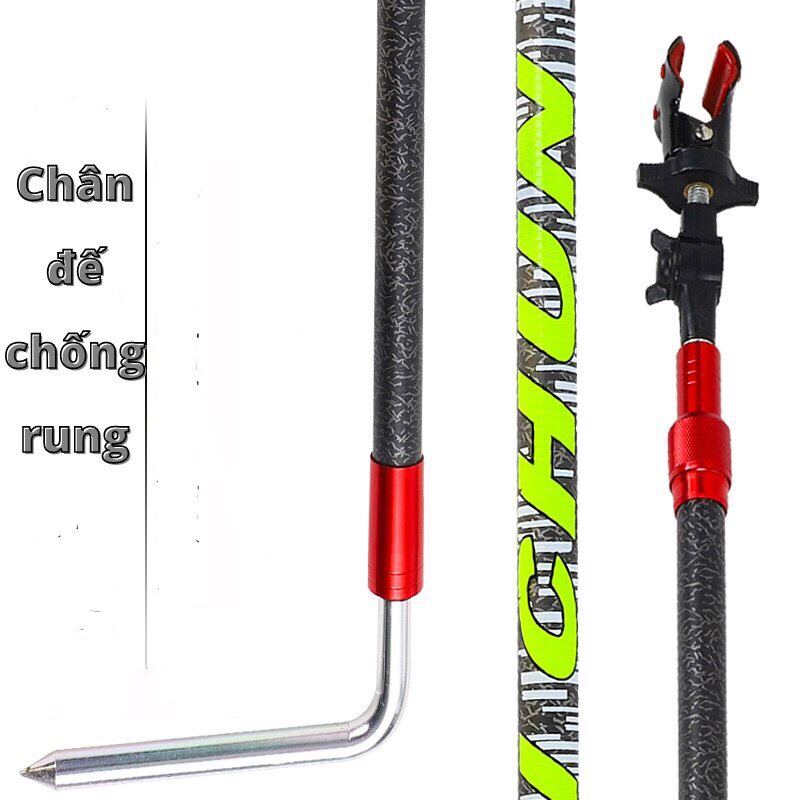 Gác Cần Chống Gió dài 2m1 cacbon cao cấp
