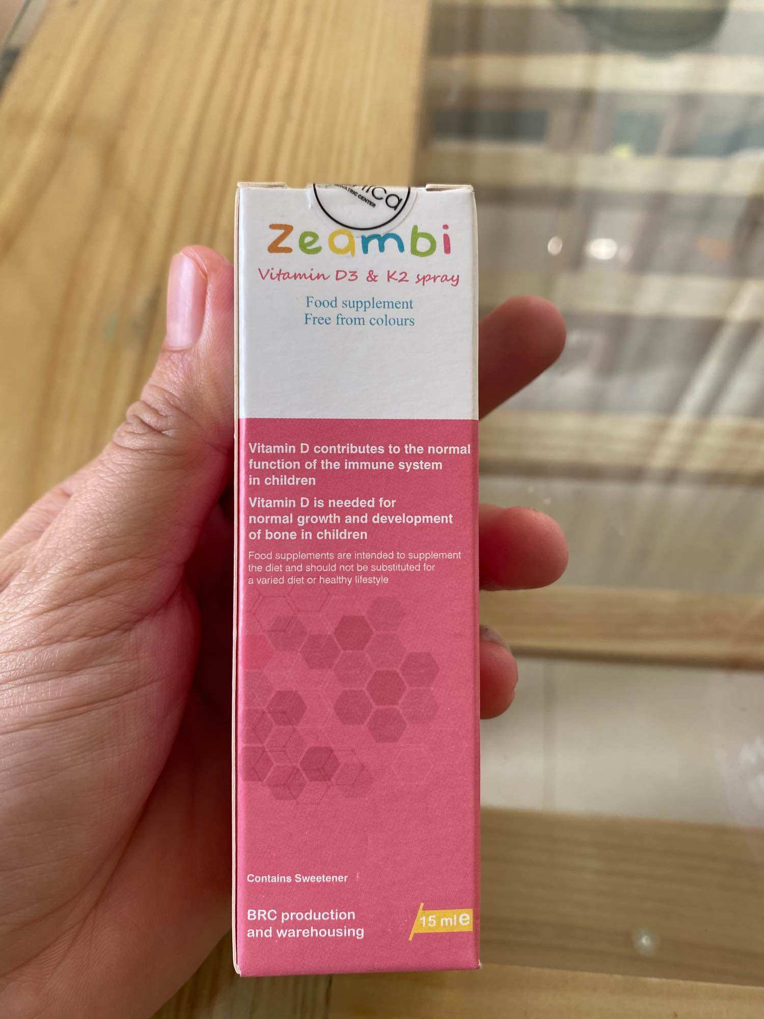 D3K2 Zeambi Dạng Xịt (Chai Thuỷ Tinh)