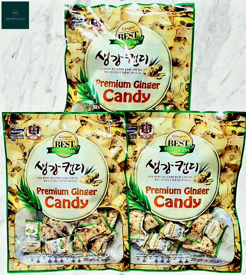 Kẹo Gừng Hàn Quốc (Gói 200G)
