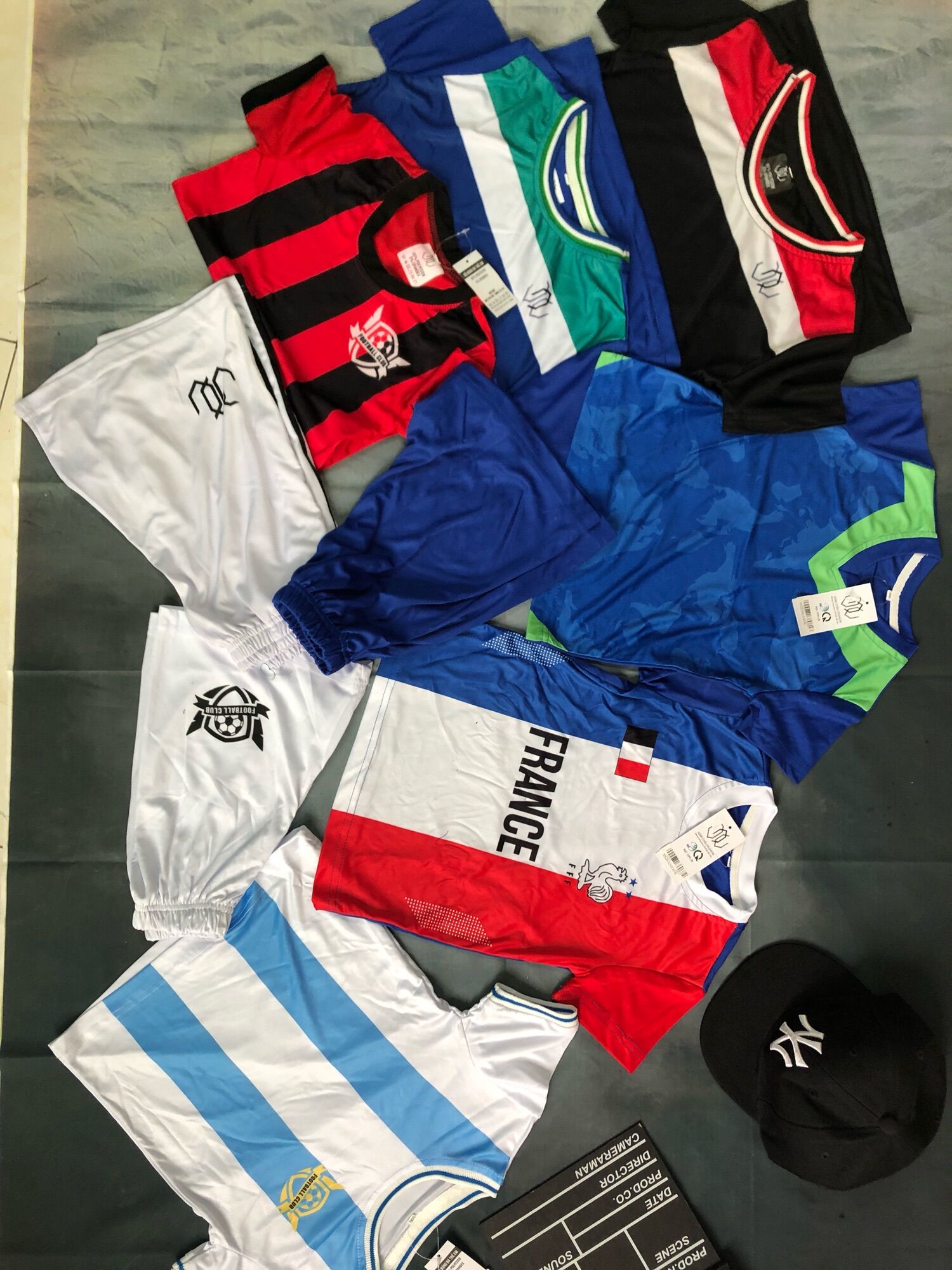 Quần áo bóng đá, Bộ bóng đá trẻ em loại 1, bộ thể thao kids, năm châu sport, áo bóng đá bé trai, bộ bóng đá bé gái