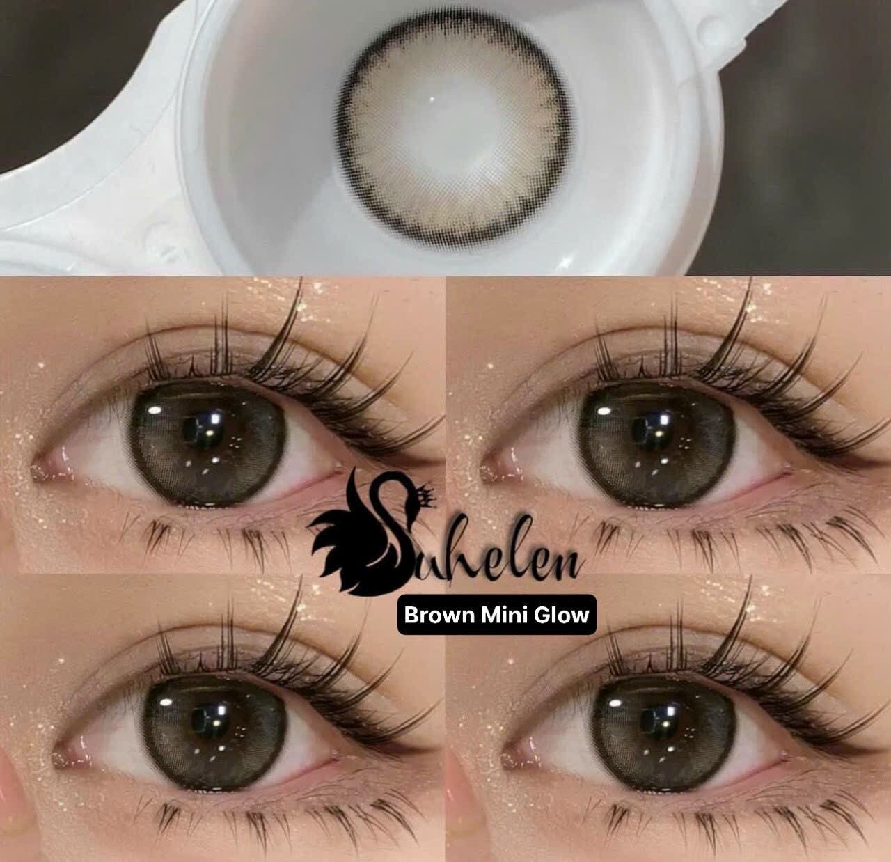Cặp Lens Mắt Kính Áp Tròng Chính Hãng Tuyển Chọn Dùng 1 Năm [dễ đeo, ko cộm mắt] - Tô vẽ cho đôi mắt Nàng thêm thu hút quyến rũ, màu đẹp độc quyền