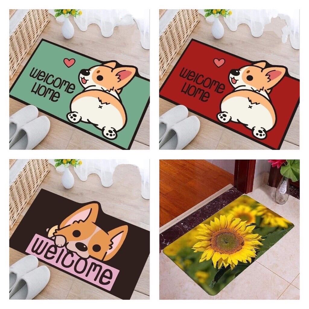 [HCM]Thãm 3D chống trượt 40*60cm