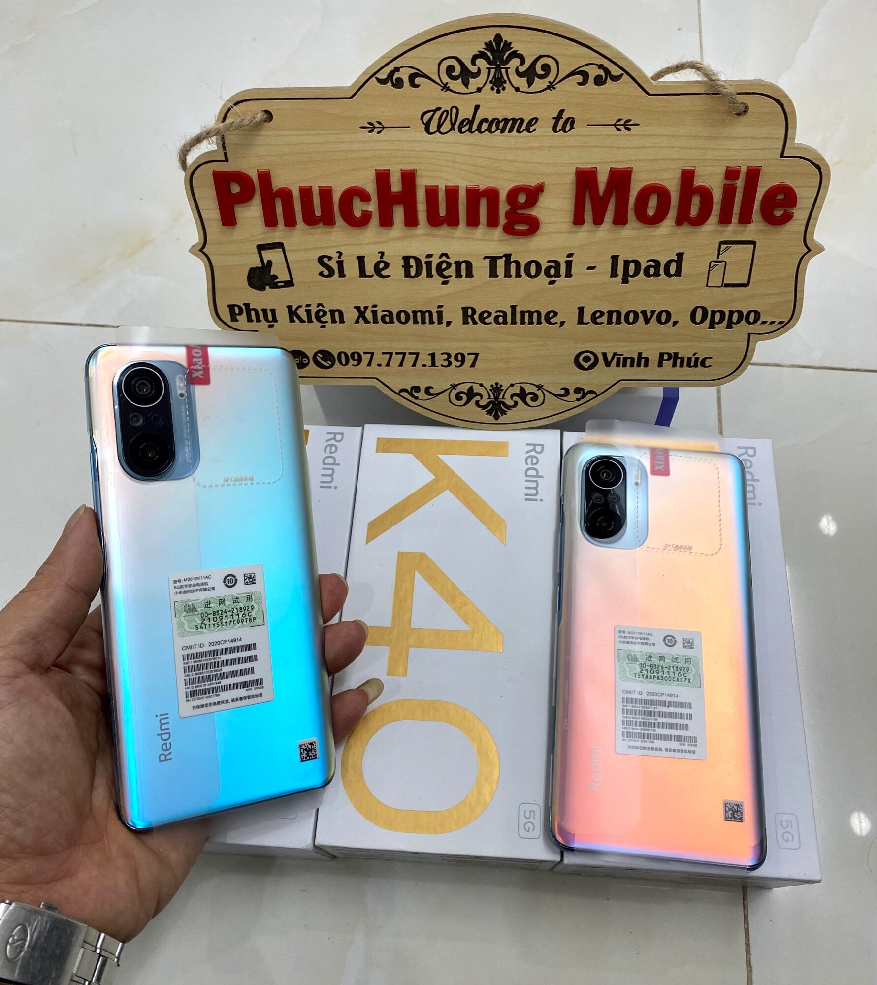 Điện thoại Xiaomi Redmi K40 (Snap 870)