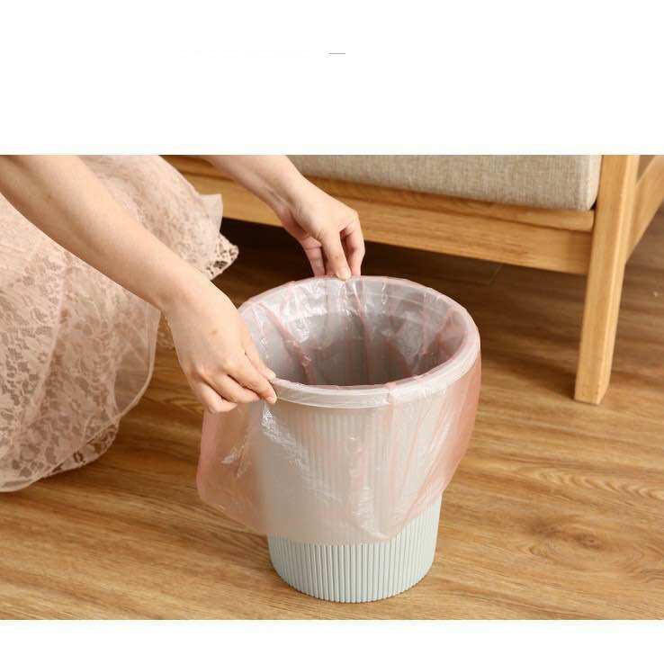 Combo 5 Cuộn 75 Túi Đựng Rác Tự Phân Hủy 45’50cm