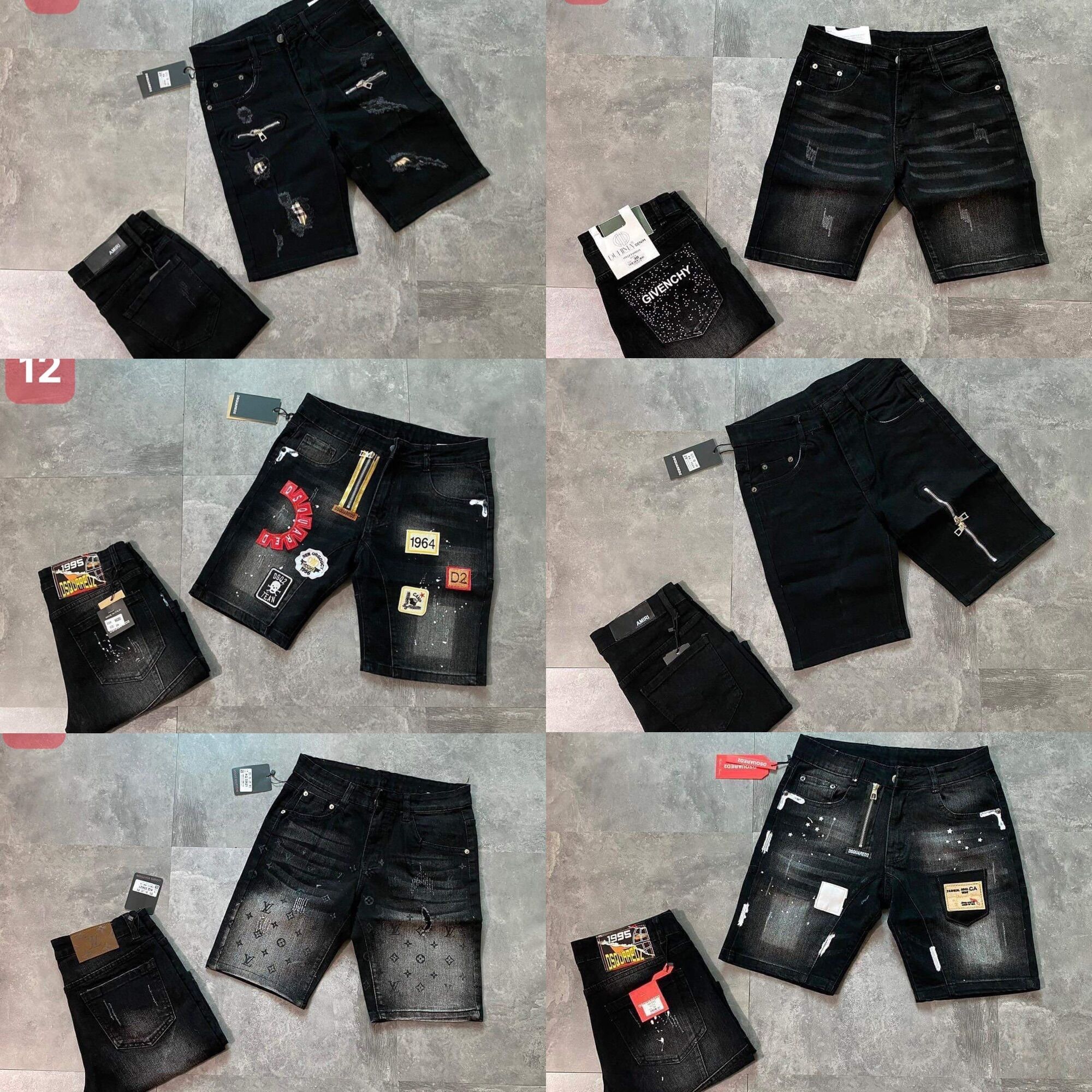 Quần ngố bò dsq2 hàng super