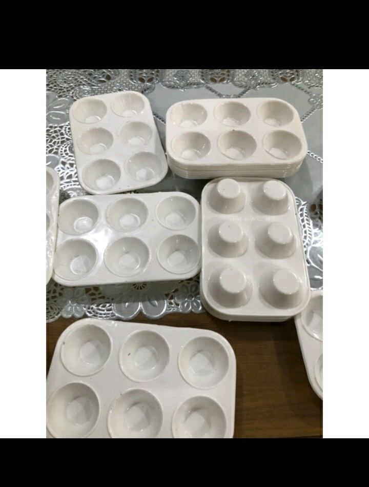 10 khay đựng màu, khay pha màu 6 ô