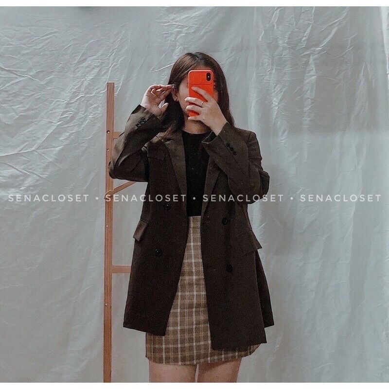 Áo Blazer/ Vest 2 Lớp Form rộng Hàn Quốc (Ảnh thật kèm Video)