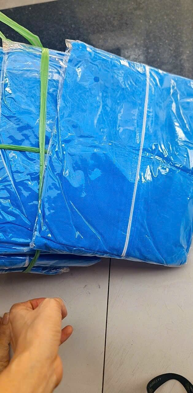 BỘ QUẦN ÁO PHÒNG DỊCH ,PHÒNG SẠCH 7 Món_4 Món