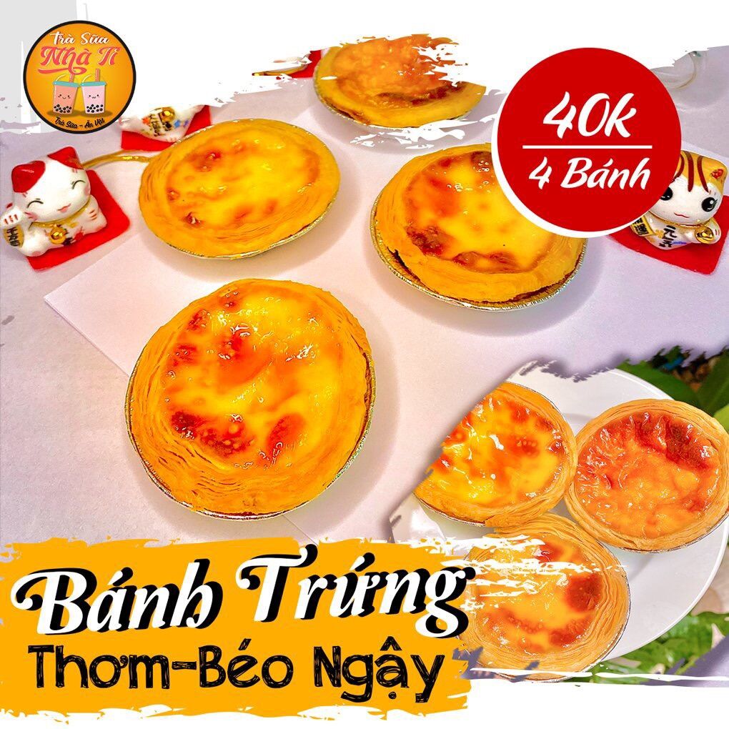 Set bánh trứng chỉ 40k/ 4 bánh