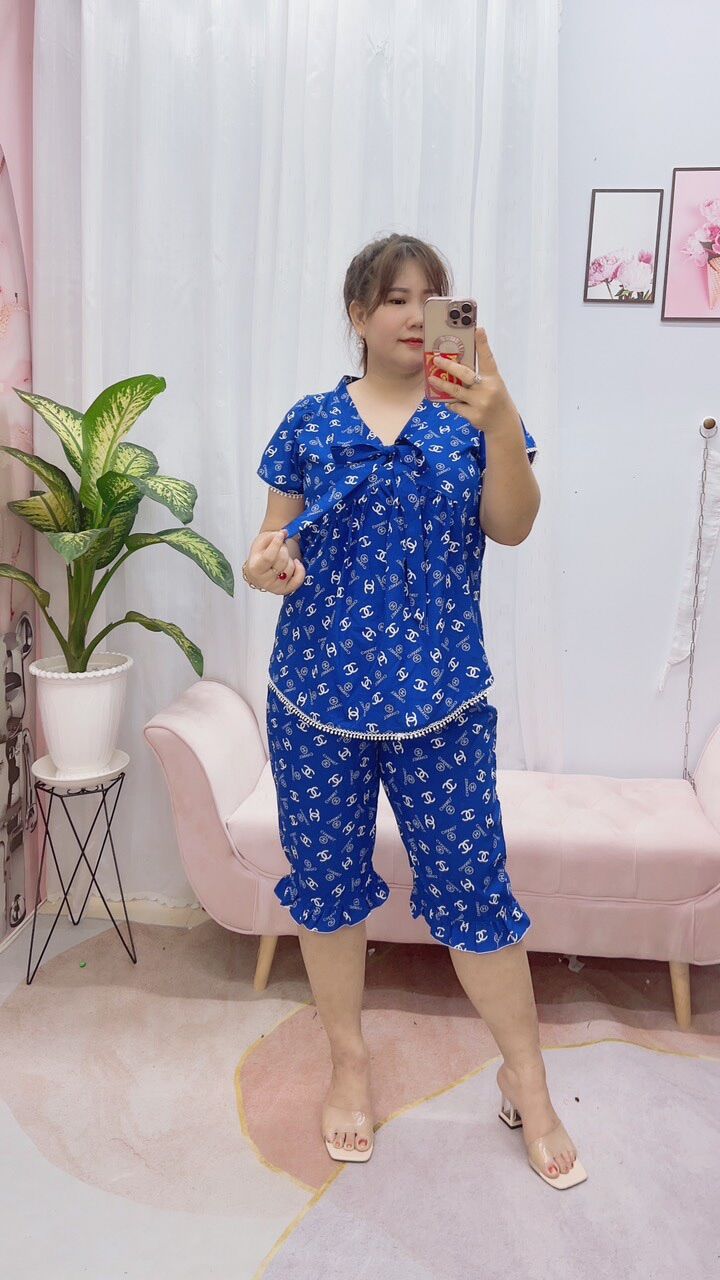 BỘ LỮNG MẶC NHÀ CHẤT LỤA BIGSIZE Nữ 68kg đến 95kg