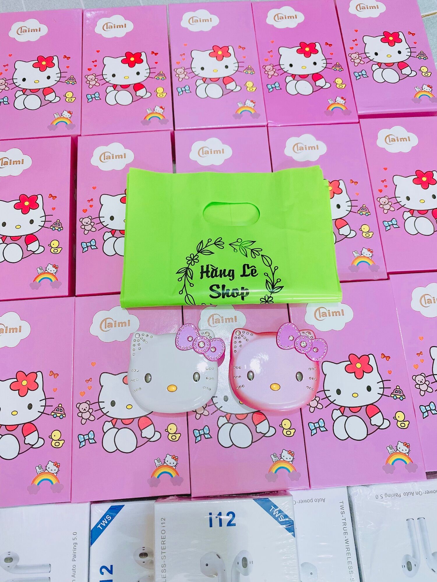 Điện thoại hello kitty 2 sim mini (tặng kèm pin)