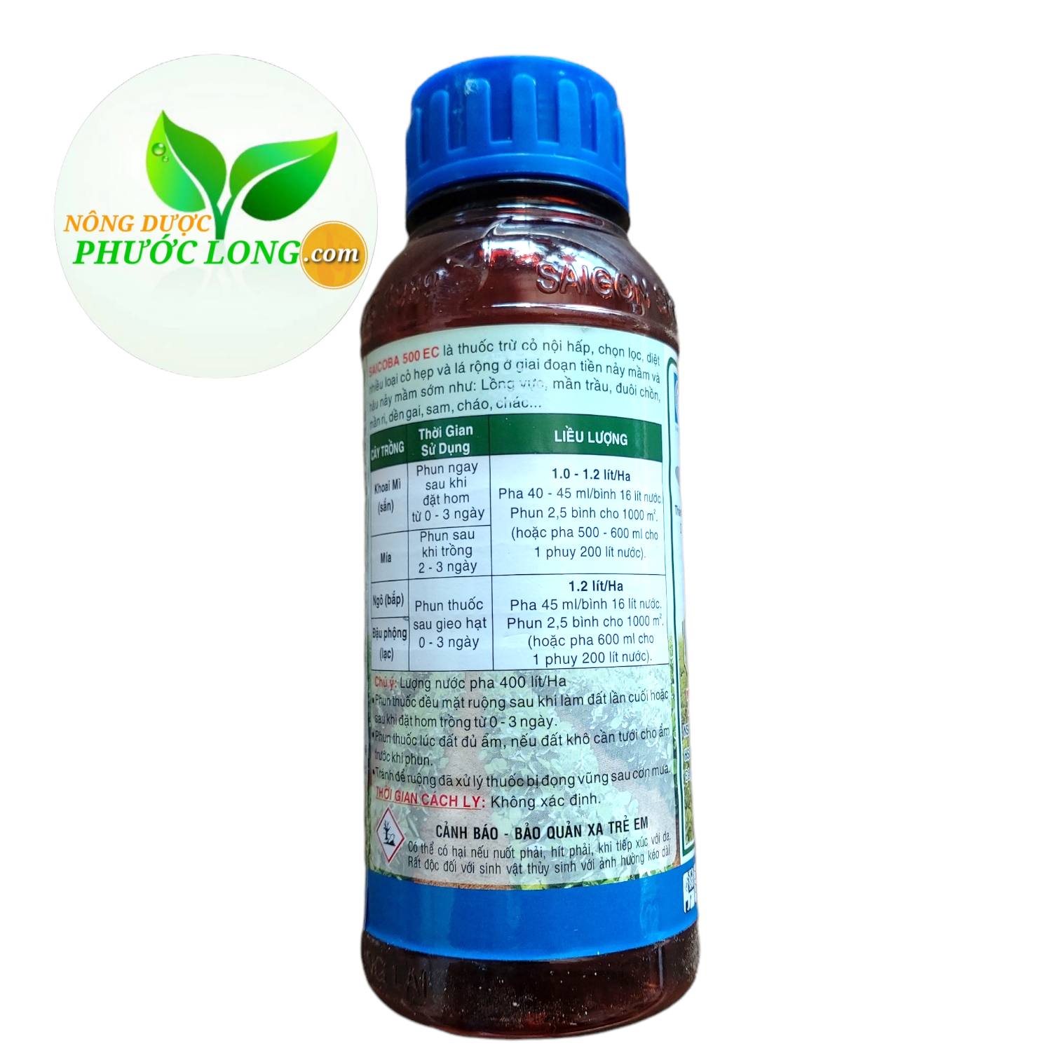 SAICOBA 500EC THUỐC TRỪ CỎ