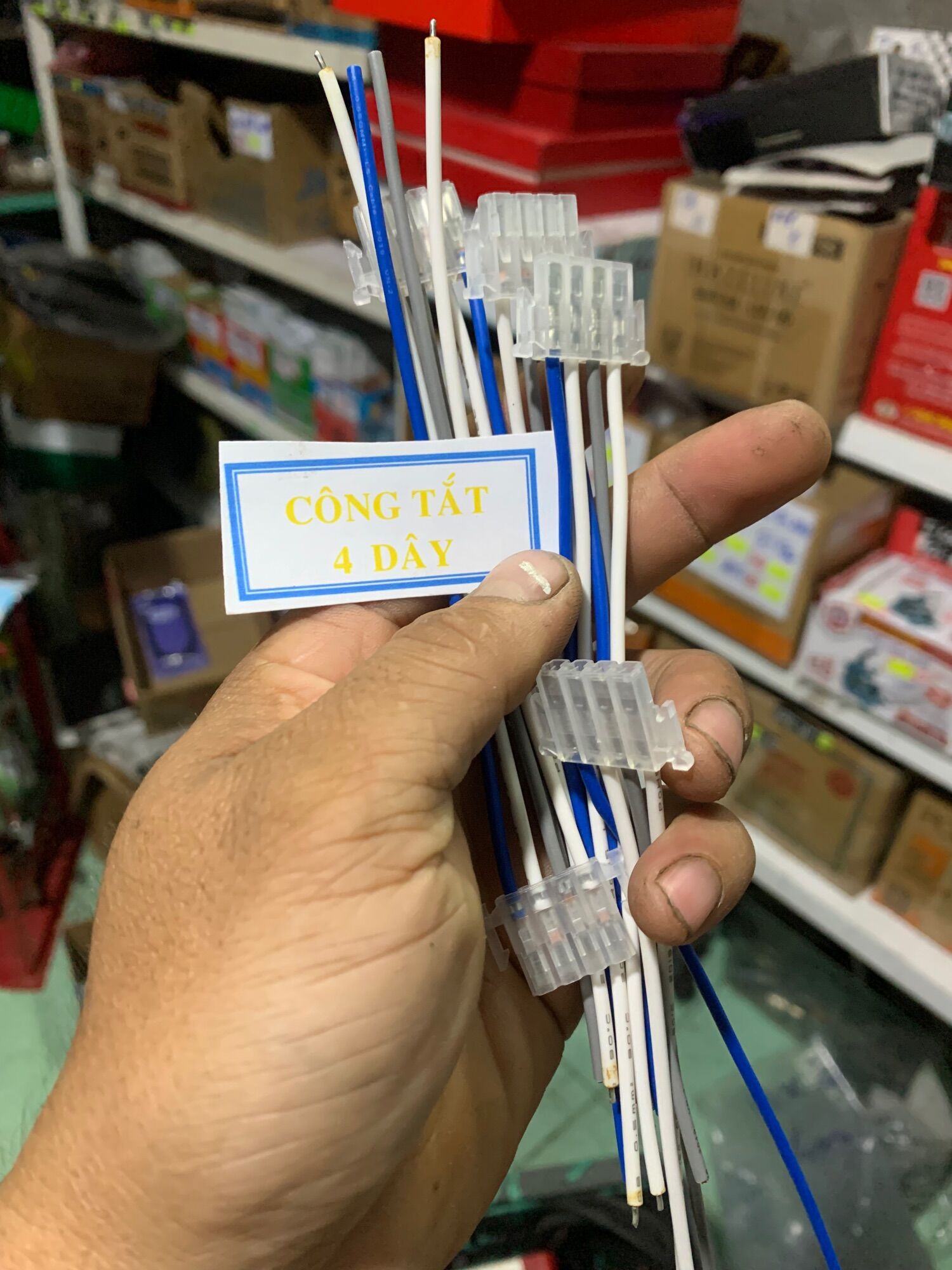 Dây ghim công tắc 2-3-4-5 (loại tốt)