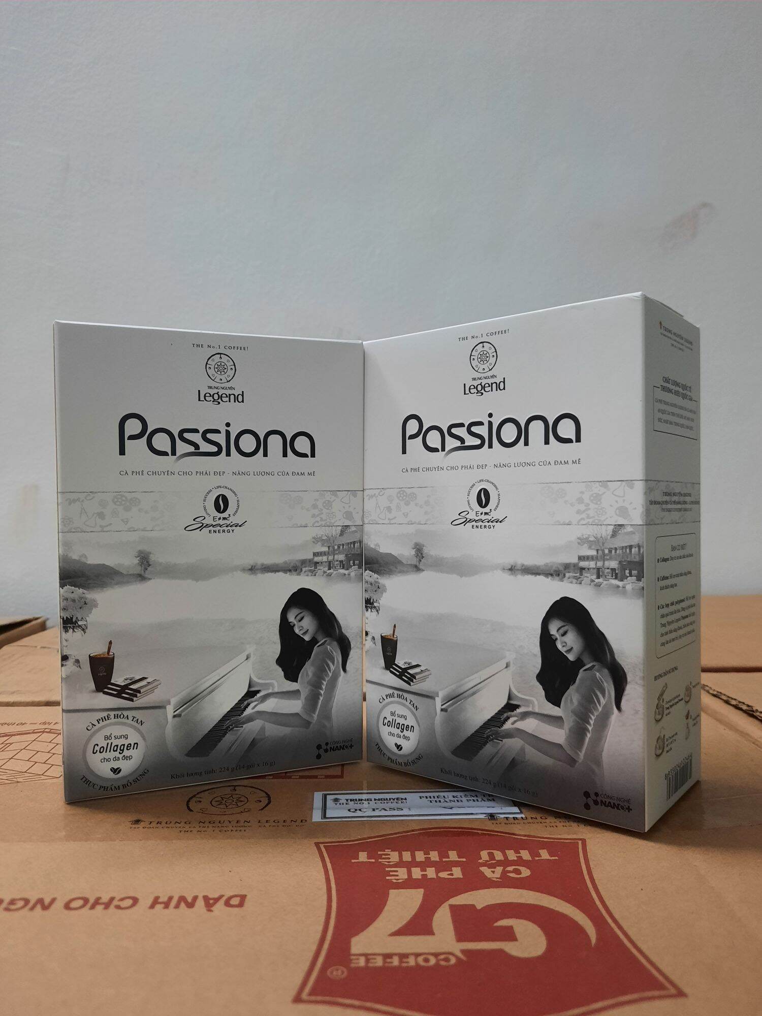 Cà phê sữa Trung Nguyên Passiona 224g