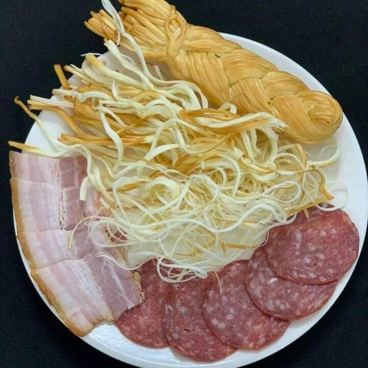 PHÔ MAI SỢI HUN KHÓI NGA (ít mặn)