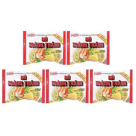 Thùng 30 gói mì hoành thánh ăn liền Vina aececook 76gr