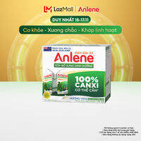 [Voucher giảm đến 16%][FREESHIP 0Đ TOÀN QUỐC] Lốc 4 Hộp Sữa Nước Anlene Hương Vani Đậm Đặc Ít Béo 125Ml