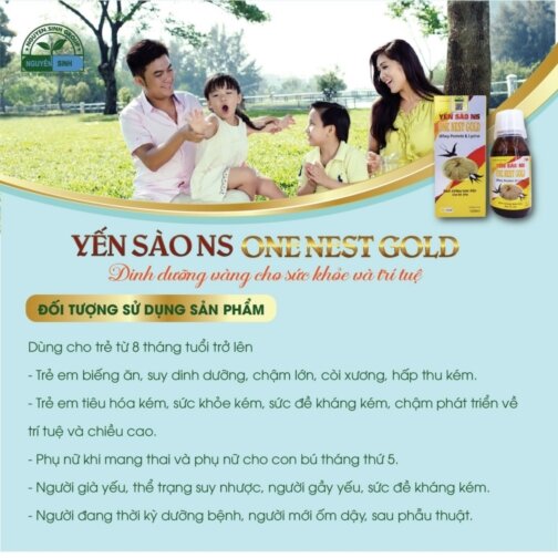 Yến sào Ns One Nest gold 120ml