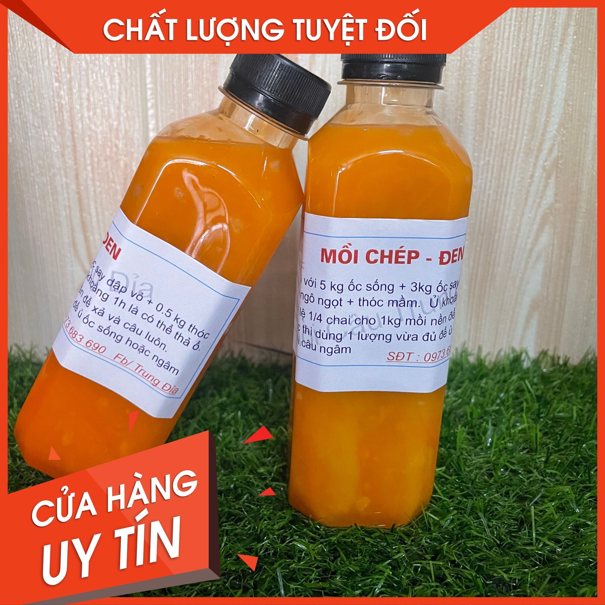 Mồi trắm trắng-mồi đen chép