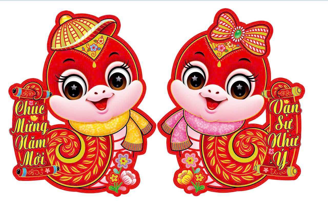 Trang trí tết năm 2025