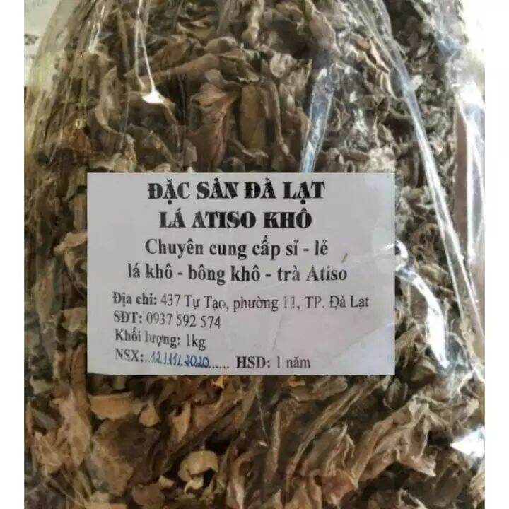lá atiso khô  500g
