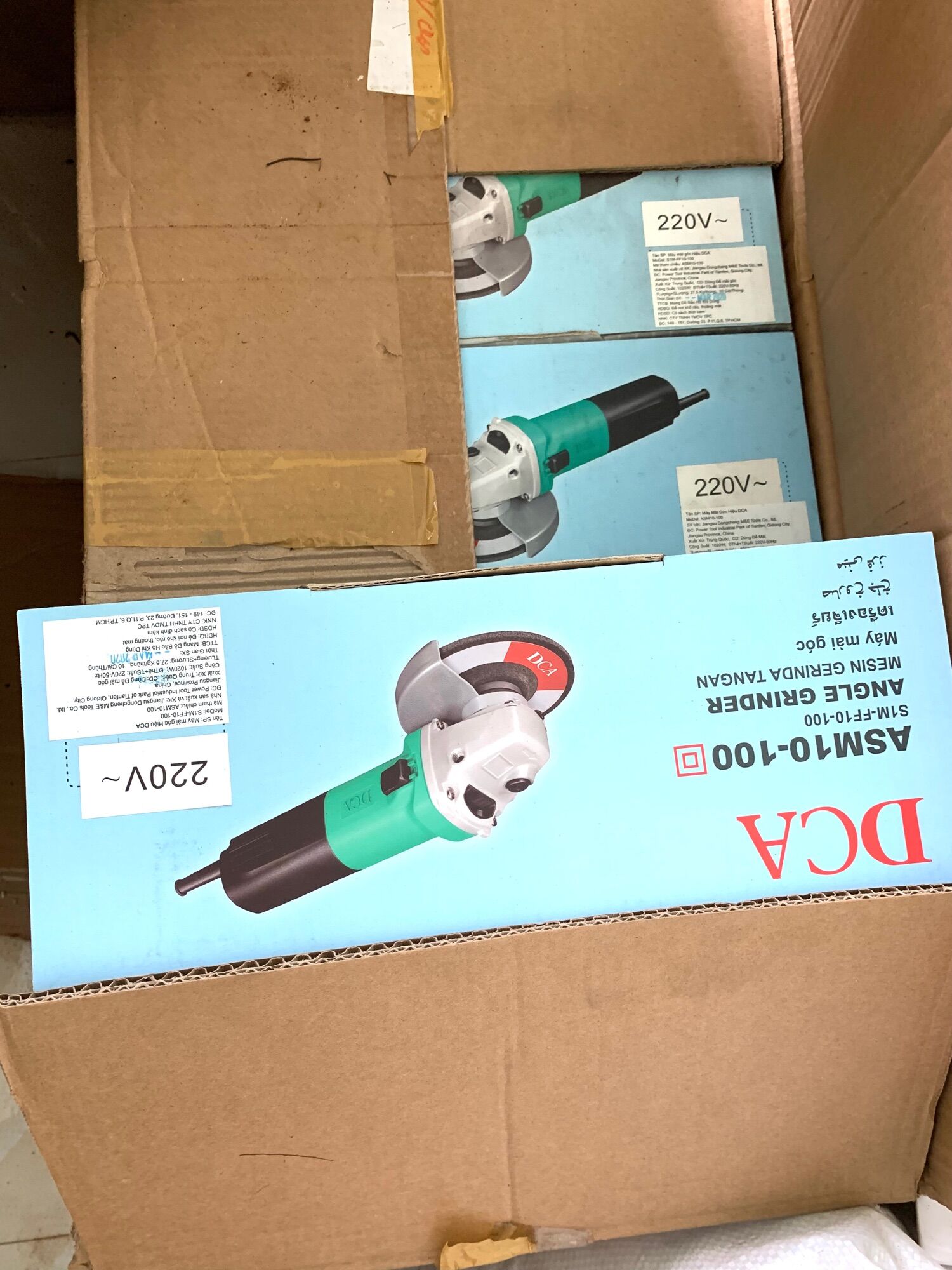 Máy mài góc có điều tốc 1020W DCA ASM10-100