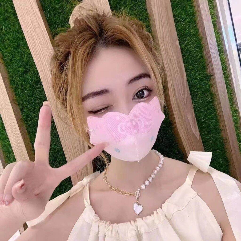 🌸KHẨU TRANG 3D HELLO KITTY