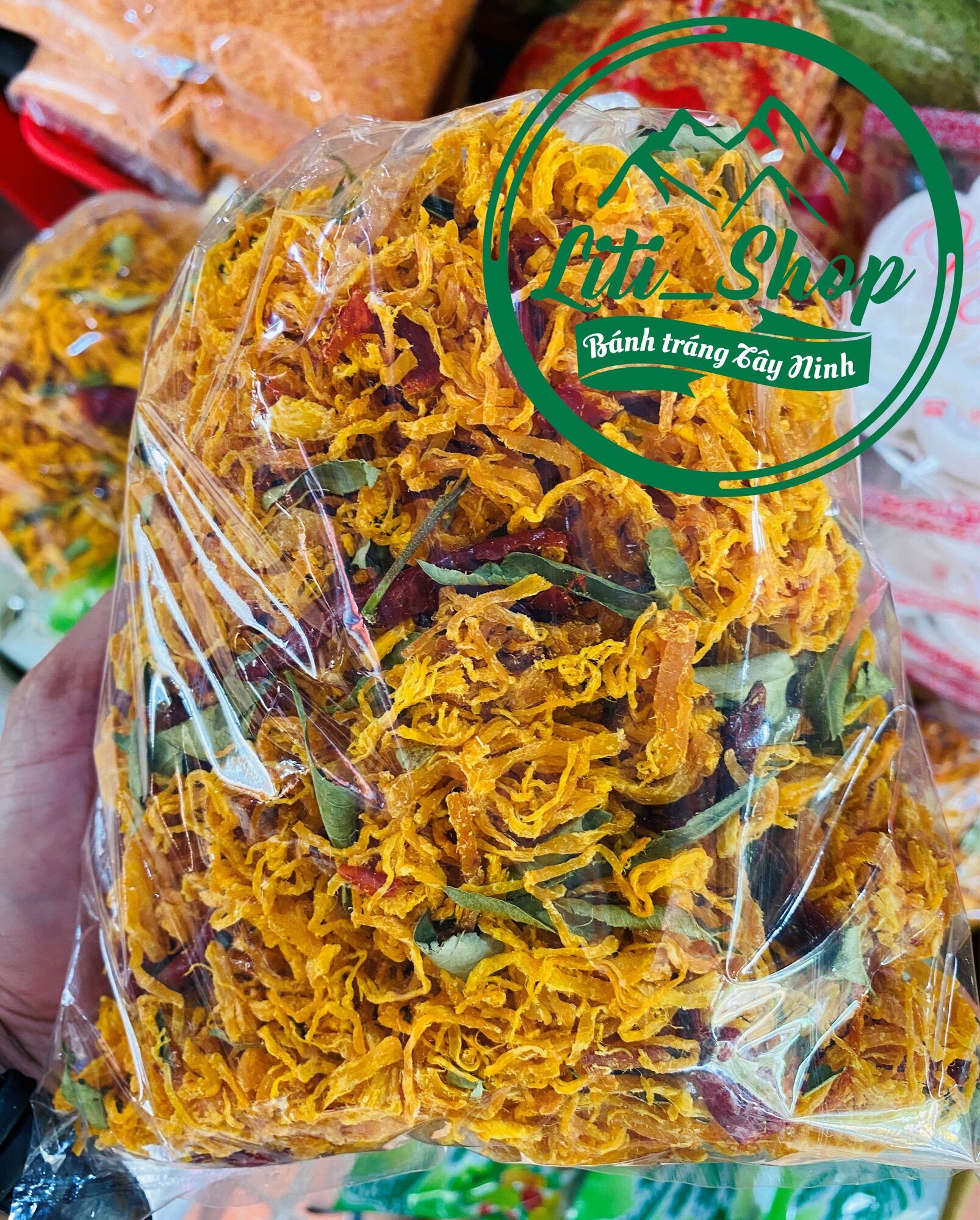 Khô gà lá chanh Loại 1 [500Gr]
