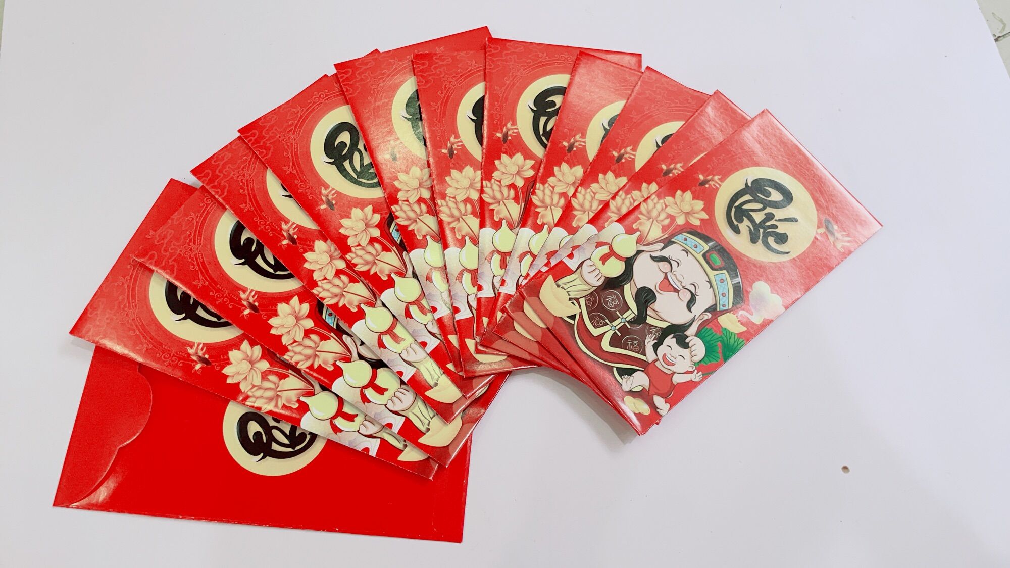 Combo 5 cái bao lì xì Tết 2023