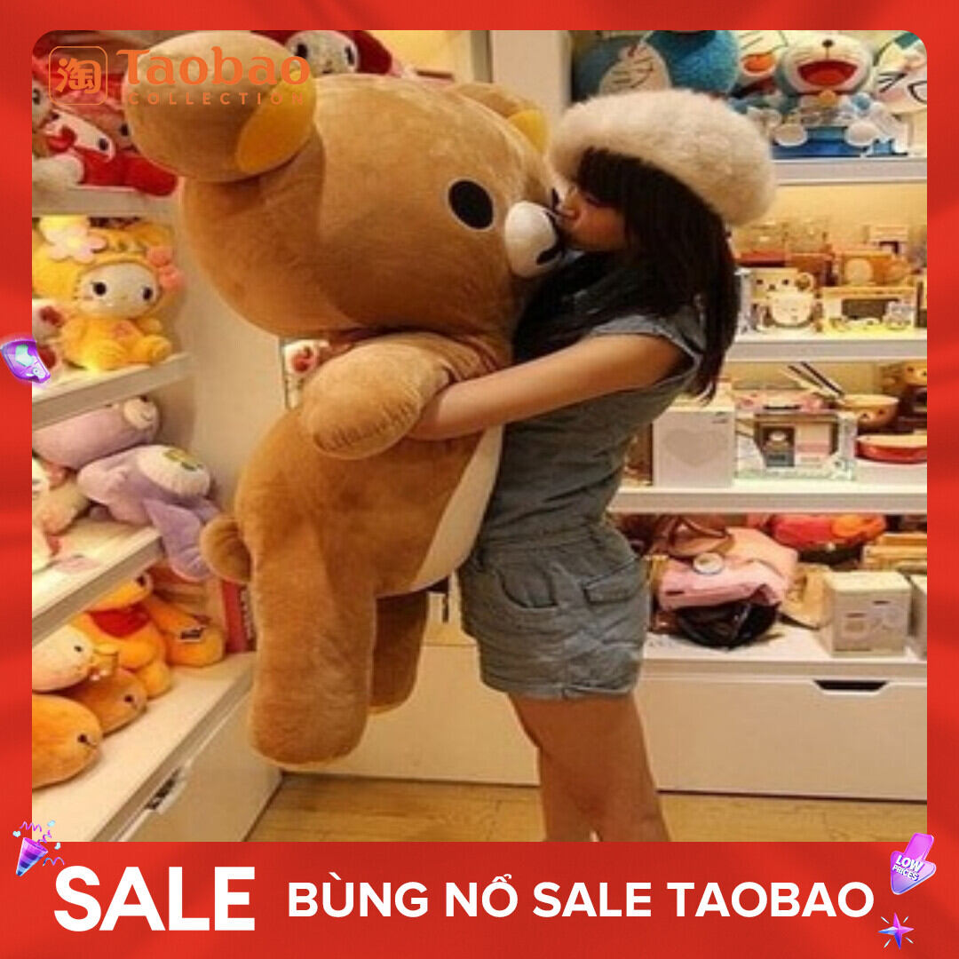Búp bê gấu rilakkuma rilakkuma cỡ lớn cm búp bê gấu nhẹ nhàng cùng mẫu với thiên tỉ dương dịch đại hùng nổi tiếng trên mạng